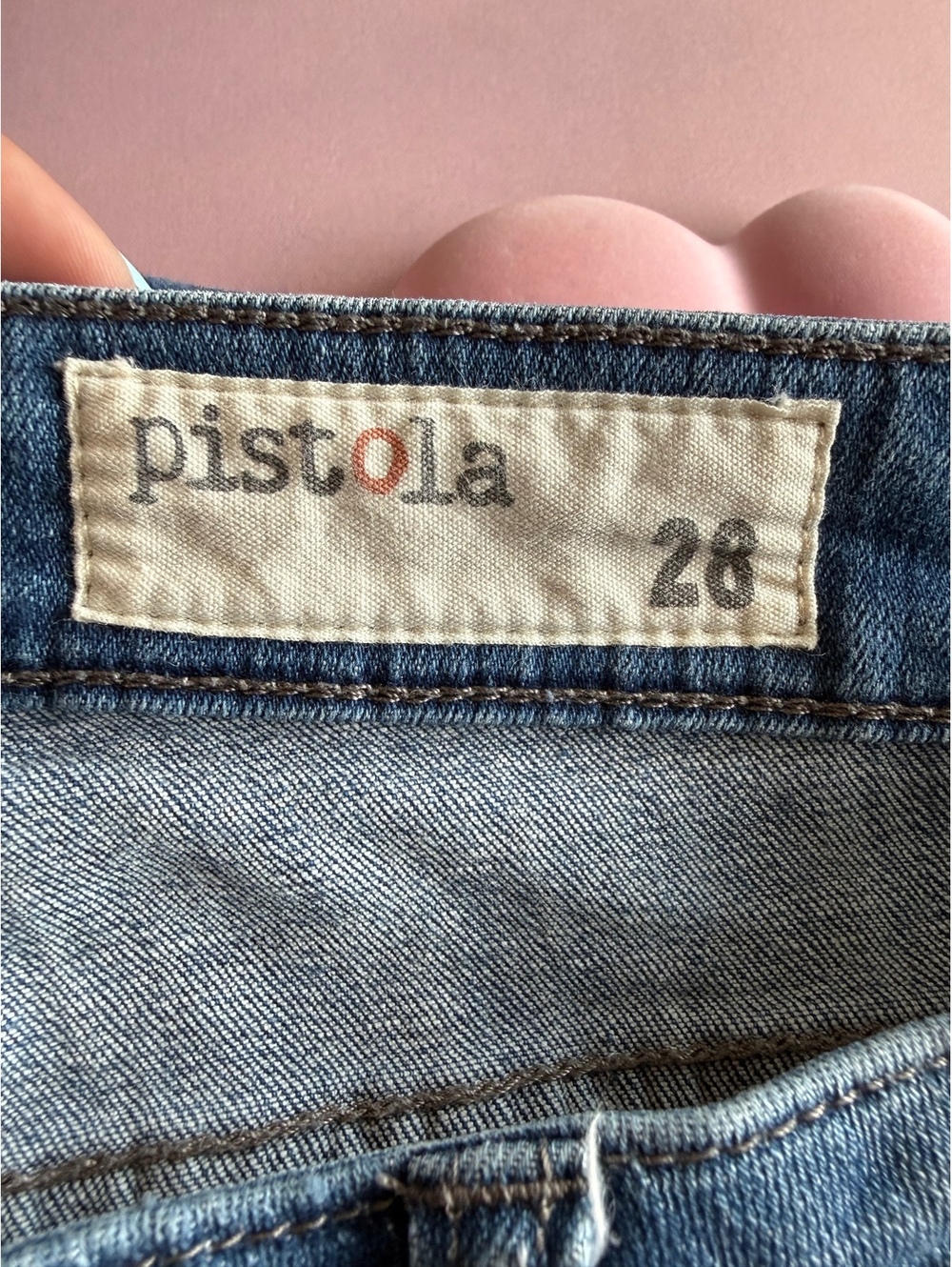 Pistola Women's Skinny Jeans Size 28 in Dark Blue Wash - Picture 7 of 12
